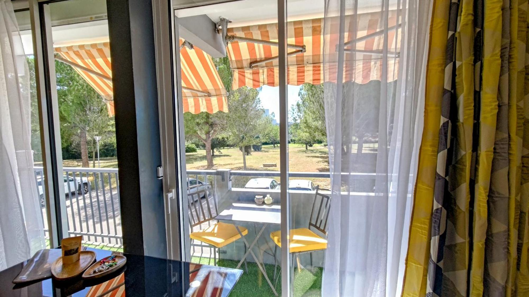 Studio Soleil et Verdure - Montpellier Celleneuve Extérieur photo