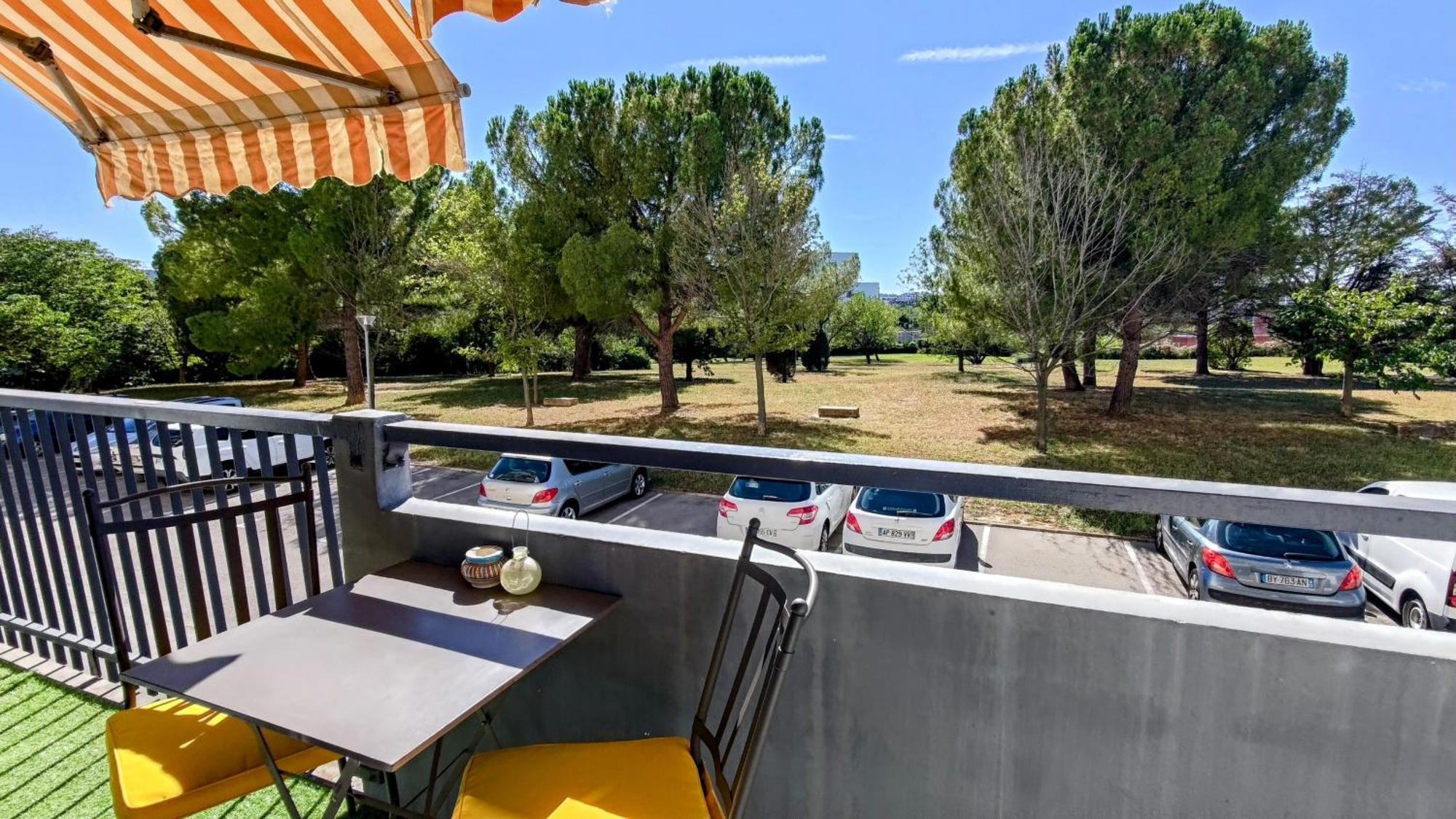 Studio Soleil et Verdure - Montpellier Celleneuve Extérieur photo