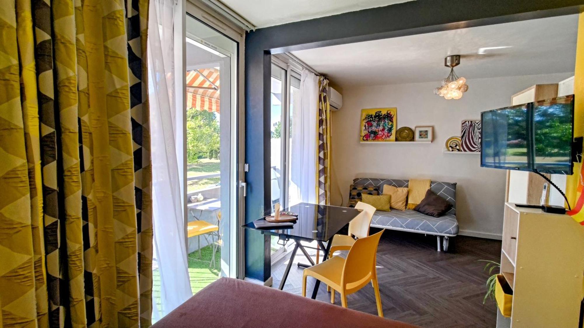 Studio Soleil et Verdure - Montpellier Celleneuve Extérieur photo
