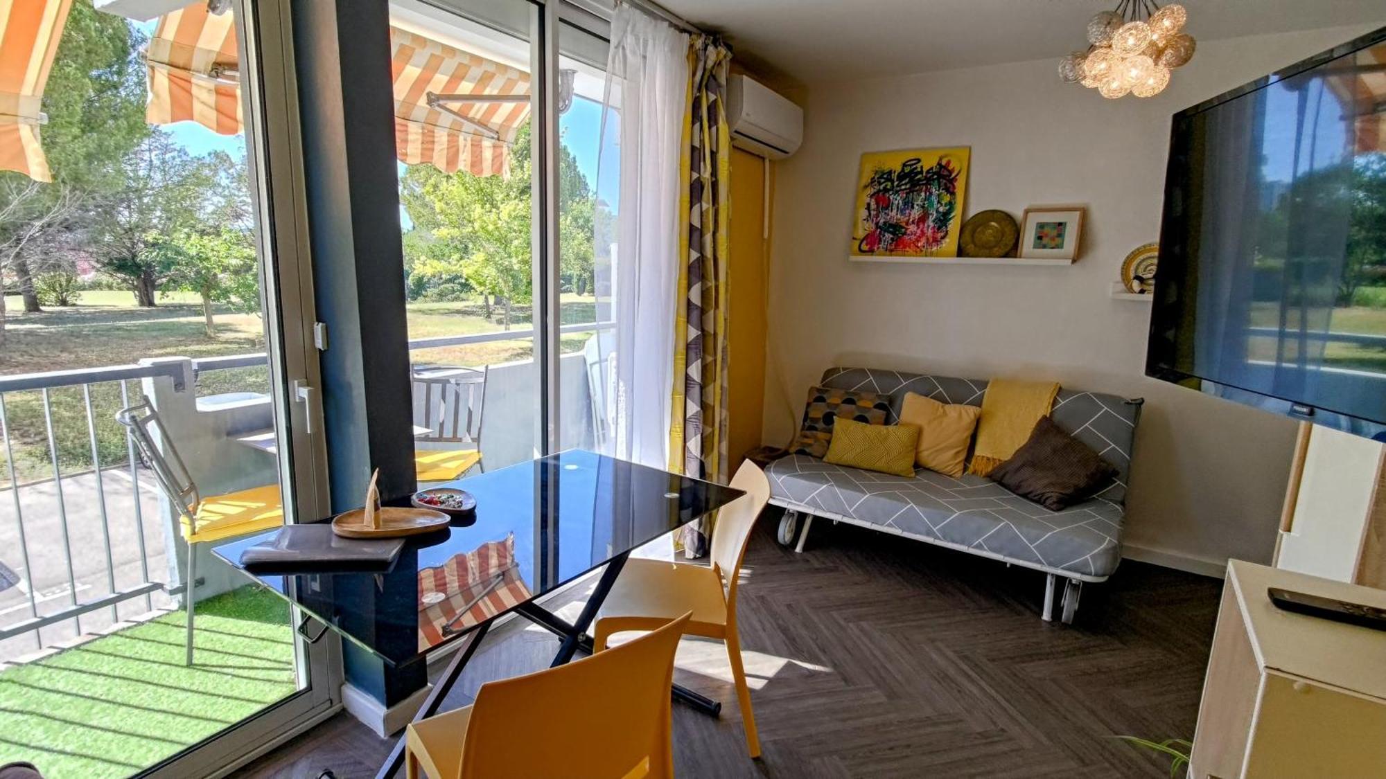 Studio Soleil et Verdure - Montpellier Celleneuve Extérieur photo
