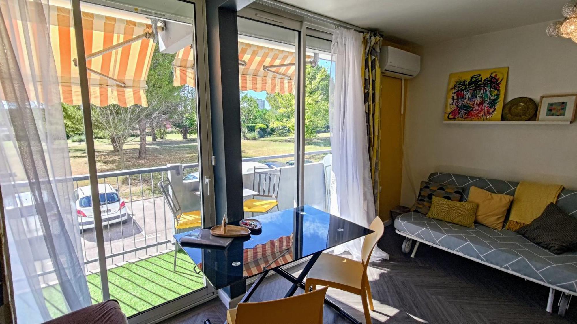 Studio Soleil et Verdure - Montpellier Celleneuve Extérieur photo